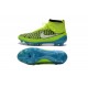 Scarpe calcio Nike Magista Obra FG - Uomo - Volt Bianco Blu Laguna Nero