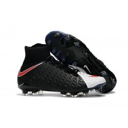 Nike Hypervenom Phantom III FG Neymar Scarpe Calcio 2017 Nero Bianco Rosso