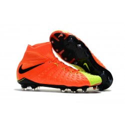 Nike Hypervenom Phantom III FG Neymar Scarpe Calcio 2017 Arancione Volt Nero