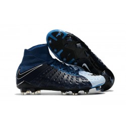 Nike Hypervenom Phantom III FG Neymar Scarpe Calcio 2017 Nero Blu