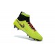 Nuove Nike Magista Obra Fg, Scarpe da calcio uomo Volt Arancione Rosa Nero