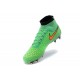 Nuove Nike Magista Obra Fg, Scarpe da calcio uomo Verde Arancione Nero