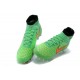 Nuove Nike Magista Obra Fg, Scarpe da calcio uomo Verde Arancione Nero
