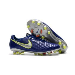Nuove Nike Magista Opus II FG Scarpa da calcio per terreni duri - Blu Volt Argento