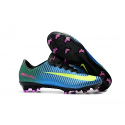 Scarpe Calcio Nike Mercurial Vapor 11 FG CR7 Blu Volt Rosa