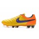 2015 Scarpe Calcio Tiempo Legend V FG Nike Arancione Laser Violetto