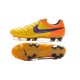 2015 Scarpe Calcio Tiempo Legend V FG Nike Arancione Laser Violetto