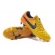 2015 Scarpe Calcio Tiempo Legend V FG Nike Arancione Laser Violetto
