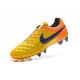 2015 Scarpe Calcio Tiempo Legend V FG Nike Arancione Laser Violetto