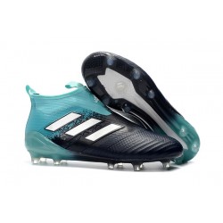 Scarpa da Calcio Adidas ACE 17+ Purecontrol FG Blu Bianco