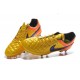 2015 Scarpe Calcio Tiempo Legend V FG Nike Arancione Laser Violetto