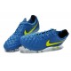 Scarpe Calcio Tiempo Legend V FG Nike Uomo Blu Volt Nero