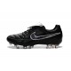 Nike Scarpe da Calcio Tiempo Legend V Fg Totti Premium Argenteo Nero