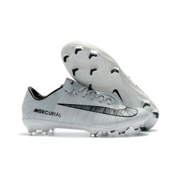 Scarpe Calcio Nike Mercurial Vapor 11 FG CR7 CR7 Grigio Nero Bianco