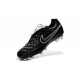 Nike Scarpe da Calcio Tiempo Legend V Fg Totti Premium Argenteo Nero