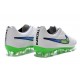 Scarpe Calcio Nike Tiempo Legend V FG - Uomo Bianco Verde Nero