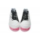 Nuove Scarpe Calcio Nike Tiempo Legend V FG Bianco Rosa Nero