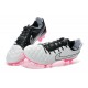 Nuove Scarpe Calcio Nike Tiempo Legend V FG Bianco Rosa Nero