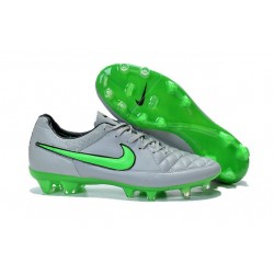 Scarpe Calcio Nike Tiempo Legend V FG - Uomo Grigio Verde Nero