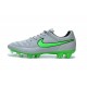 Scarpe Calcio Nike Tiempo Legend V FG - Uomo Grigio Verde Nero