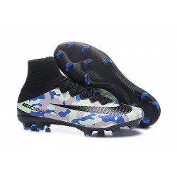 Scarpa da calcio Nike Mercurial Superfly 5 FG - Uomo - Camuffamento Blu Nero