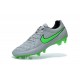 Scarpe Calcio Nike Tiempo Legend V FG - Uomo Grigio Verde Nero