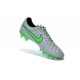 Scarpe Calcio Nike Tiempo Legend V FG - Uomo Grigio Verde Nero