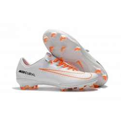 Scarpe Da Calcio Nike Mercurial Vapor XI Tech Craft FG Bianco Arancione