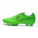 2015 Scarpe Calcio Tiempo Legend V FG Nike Verde Strike Nero
