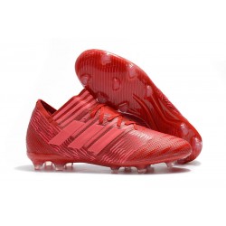 Tacchetti da Calcio Adidas Nemeziz Messi 17.1 FG Uomo Rosso Rosa