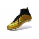 2015 Scarpe calcio Nike Mercurial Superfly FG - Uomo - Oro Volt Nero