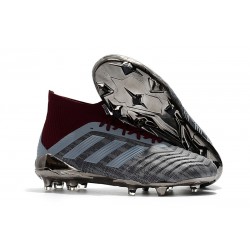 2018 Scarpe Da Calcio Adidas Paul Pogba Predator 18.1 FG Ferro Metallico