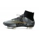 2015 Scarpe calcio Nike Mercurial Superfly FG - Uomo - BHM Black History Month Nero Bianco