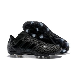 Scarpe Da Calcio Uomo - Adidas Nemeziz Messi 18.1 FG Tutto Nero