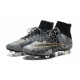 2015 Scarpe calcio Nike Mercurial Superfly FG - Uomo - BHM Black History Month Nero Bianco