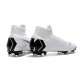 Nuovo Tacchetti da Calcio Nike Mercurial Superfly VI 360 Elite FG Bianco Nero