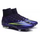 Scarpa da calcio per terreni duri Nike Mercurial Superfly - Viola Verde Nero