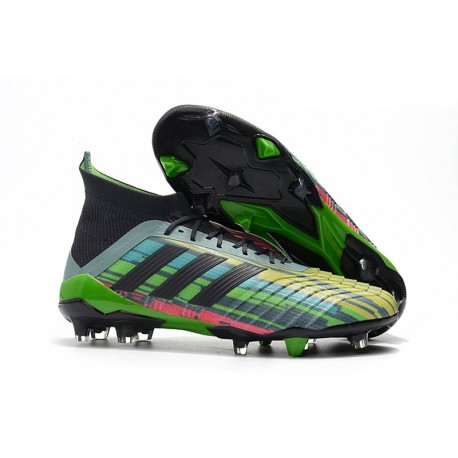 2018 Scarpe Da Calcio Adidas Predator Telstar 18.1 FG Core Black Metallic Copper