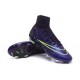 Scarpa da calcio per terreni duri Nike Mercurial Superfly - Viola Verde Nero