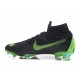 Nuovo Tacchetti da Calcio Nike Mercurial Superfly VI 360 Elite FG Argento Verde