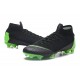 Nuovo Tacchetti da Calcio Nike Mercurial Superfly VI 360 Elite FG Argento Verde