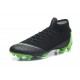 Nuovo Tacchetti da Calcio Nike Mercurial Superfly VI 360 Elite FG Argento Verde