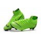 Nuovo Scarpa da Calcio Nike Mercurial Superfly VI 360 Elite FG CR7 - Oro Bianco