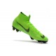 Nuovo Scarpa da Calcio Nike Mercurial Superfly VI 360 Elite FG CR7 - Oro Bianco