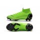 Nuovo Scarpa da Calcio Nike Mercurial Superfly VI 360 Elite FG CR7 - Oro Bianco