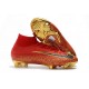 Scarpe da Calcio Alte Nike Mercurial Superfly VI 360 Elite FG CR7 - Blu Oro Bianco