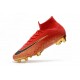 Scarpe da Calcio Alte Nike Mercurial Superfly VI 360 Elite FG CR7 - Blu Oro Bianco