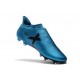 2016 Scarpette da Calcio Adidas X 16+ Purechaos FG - Blu Argenteo