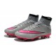 Scarpa da calcio per terreni duri Nike Mercurial Superfly - Grigio Rosa Nero