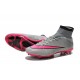 Scarpa da calcio per terreni duri Nike Mercurial Superfly - Grigio Rosa Nero